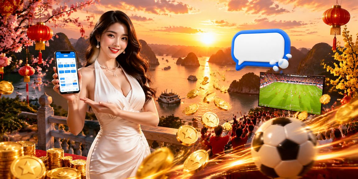 Người chơi tại Hạ Long trải nghiệm casino mobile trong không khí lễ hội Tết sôi động